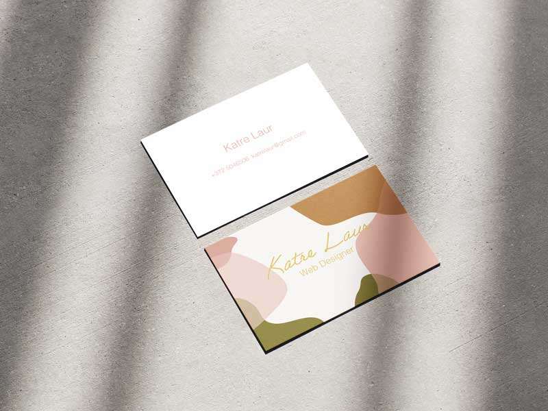 Visiitkaartide kujundus