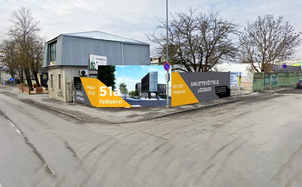 Välireklaami lahendus: Telliskivi 51